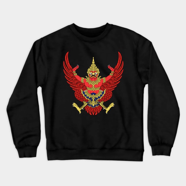 Thailand Crewneck Sweatshirt by Wickedcartoons